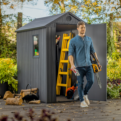 Darwin 4x6ft (1.2m x 1.8m) Shed