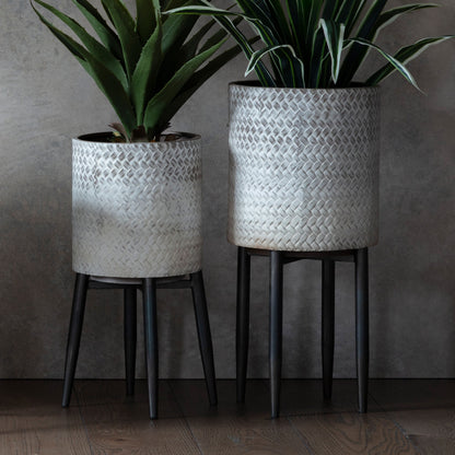 Alhampton Metal Planter Small
